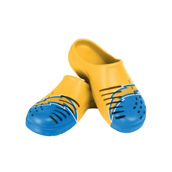 Los Angeles Chargers NFL Mens Colorblock Big Logo Clog Online