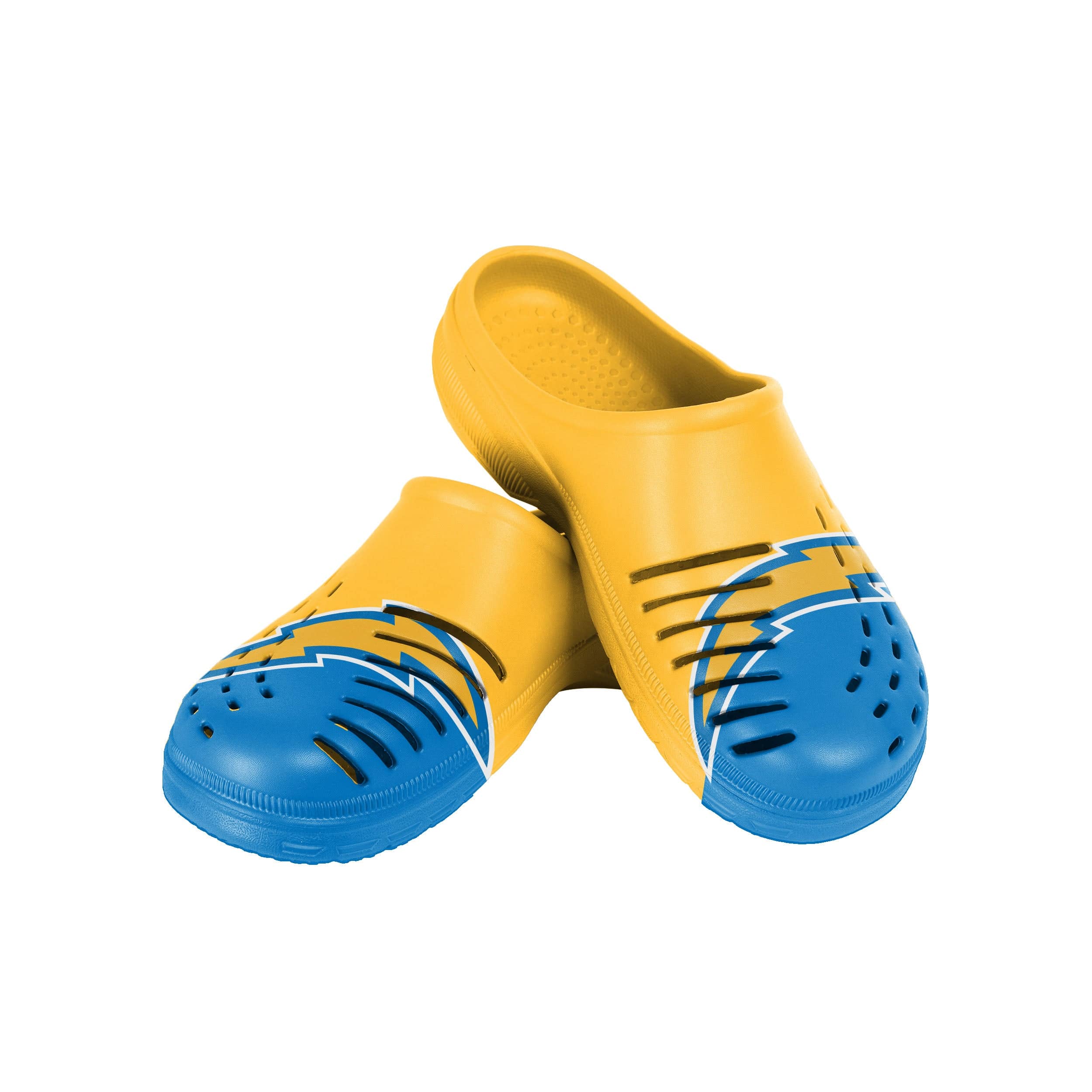 Los Angeles Chargers NFL Mens Colorblock Big Logo Clog Online