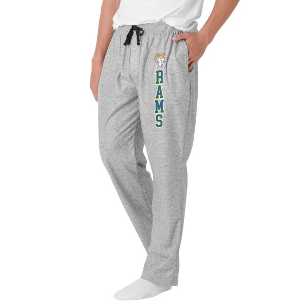 Los Angeles Rams NFL Mens Athletic Gray Lounge Pants Online Hot Sale