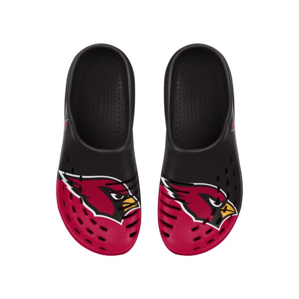 Arizona Cardinals NFL Mens Colorblock Big Logo Clog Online Hot Sale - Image 4