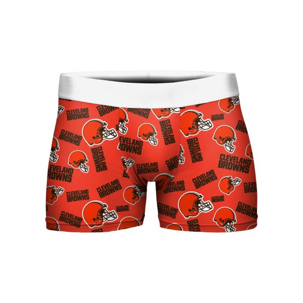 Cleveland Browns NFL Repeat Logo Underwear Online Hot Sale