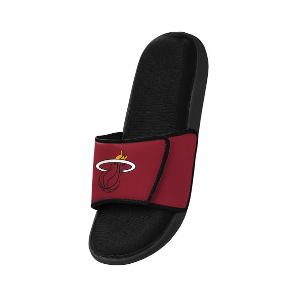 Miami Heat NBA Mens Foam Sport Slide Sandals Cheap - Image 3