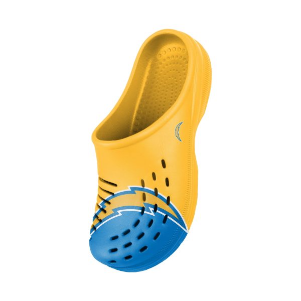 Los Angeles Chargers NFL Mens Colorblock Big Logo Clog Online - Image 3
