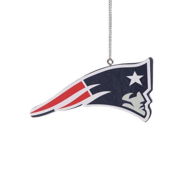 New England Patriots NFL Holiday Cheer Logo Ornament For Cheap