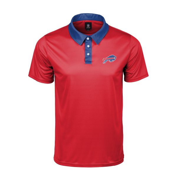 Buffalo Bills NFL Mens Nightcap Polyester Polo For Sale