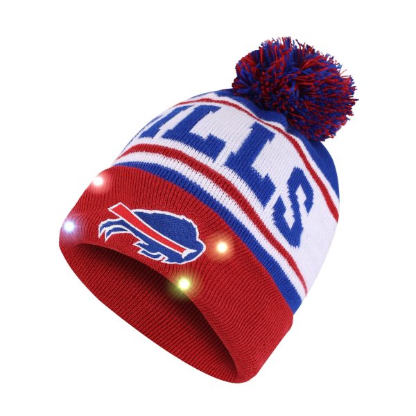 Buffalo Bills NFL Snow Stealer Light Up Beanie Sale