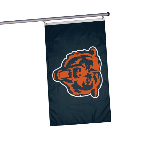 Chicago Bears NFL Solid Horizontal Flag Sale