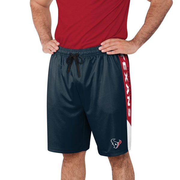 Houston Texans NFL Side Stripe Training Shorts Online now - Image 2