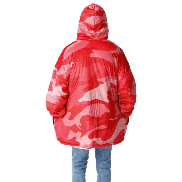 Boston Red Sox MLB Reversible Team Color Camo Hoodeez Hot on Sale - Image 2