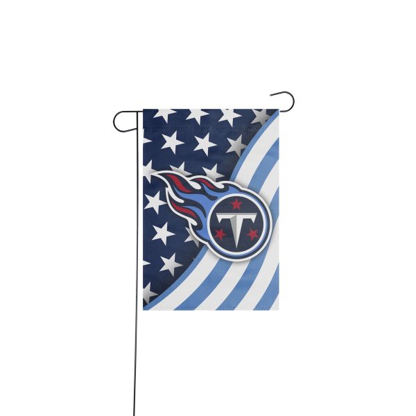 Tennessee Titans NFL Americana Garden Flag For Sale
