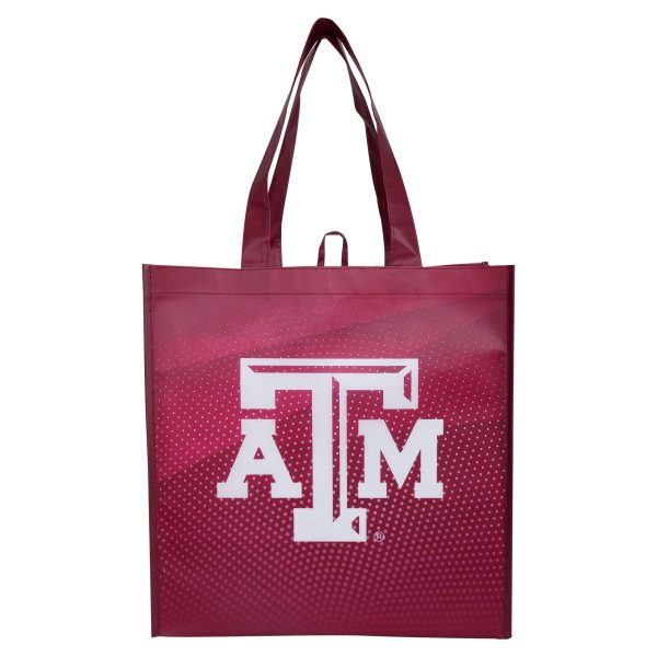 Texas A&M Aggies NCAA 4 Pack Reusable Shopping Bag Cheap
