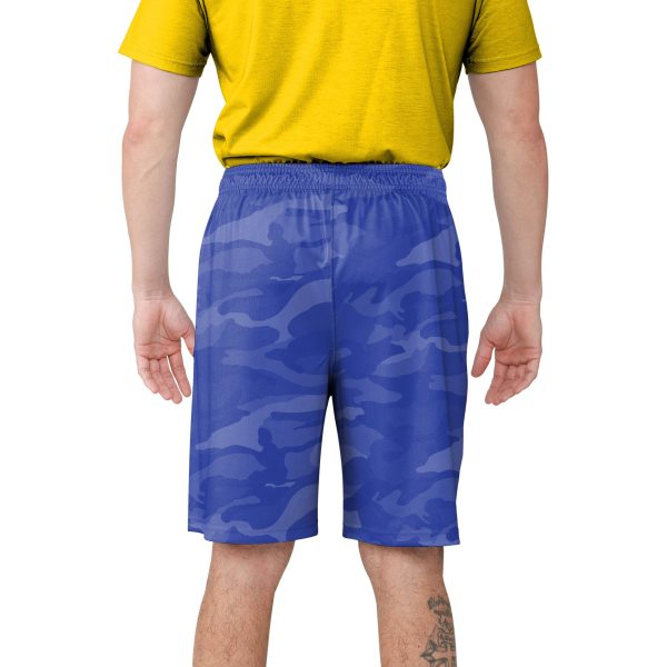 Los Angeles Rams NFL Mens Cool Camo Training Shorts Online now - Image 3