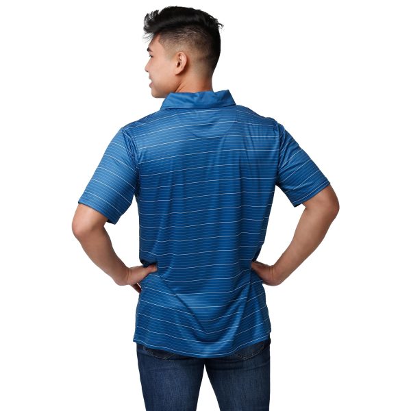 Indianapolis Colts NFL Mens Striped Polyester Polo Online - Image 2