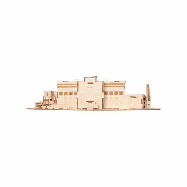 Michigan State Spartans NCAA Spartan Stadium Wood PZLZ Stadium on Sale - Image 2