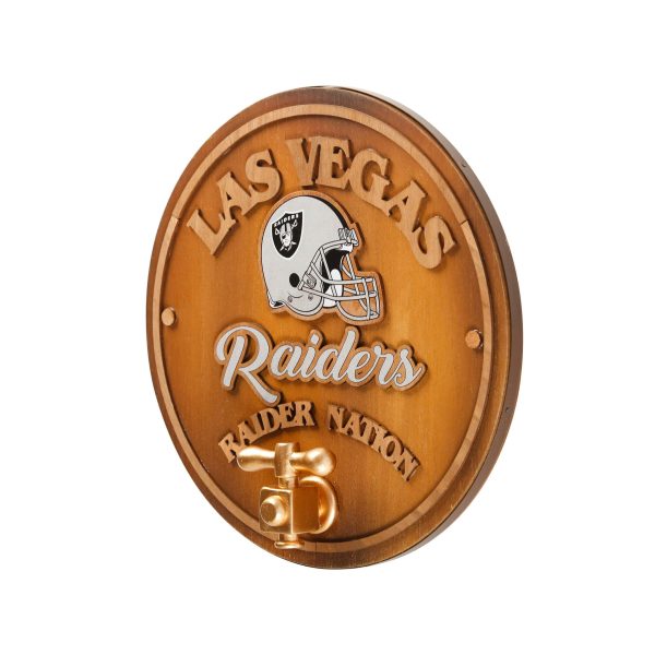 Las Vegas Raiders NFL Keg Tap Sign Supply - Image 2