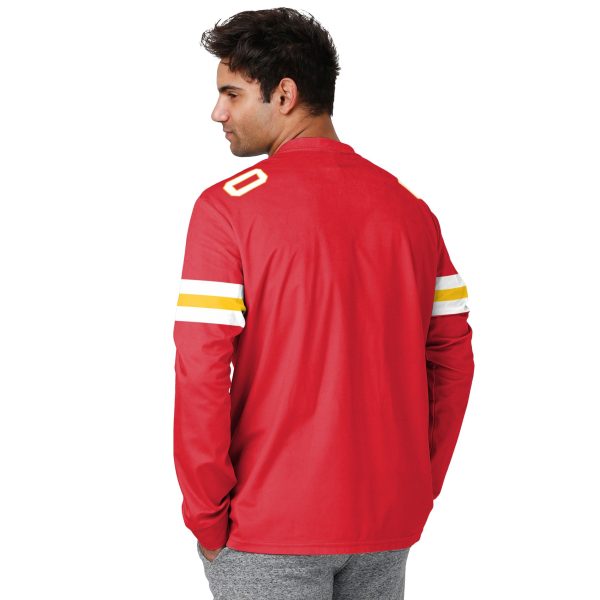Kansas City Chiefs NFL Mens Gameday Ready Lounge Shirt For Sale - Image 2