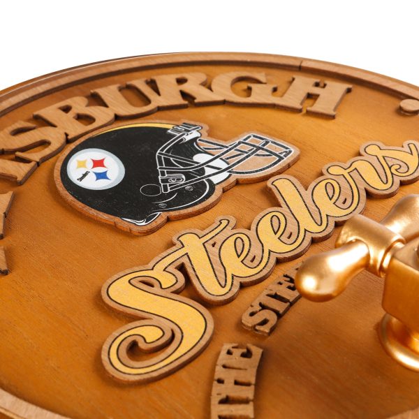 Pittsburgh Steelers NFL Keg Tap Sign Supply - Image 4
