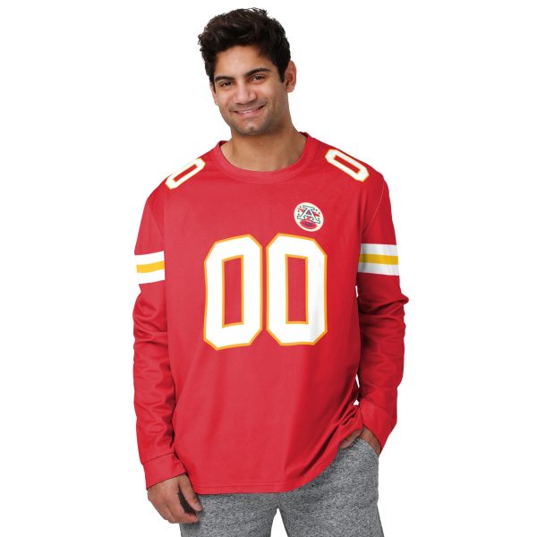 Kansas City Chiefs NFL Mens Gameday Ready Lounge Shirt For Sale