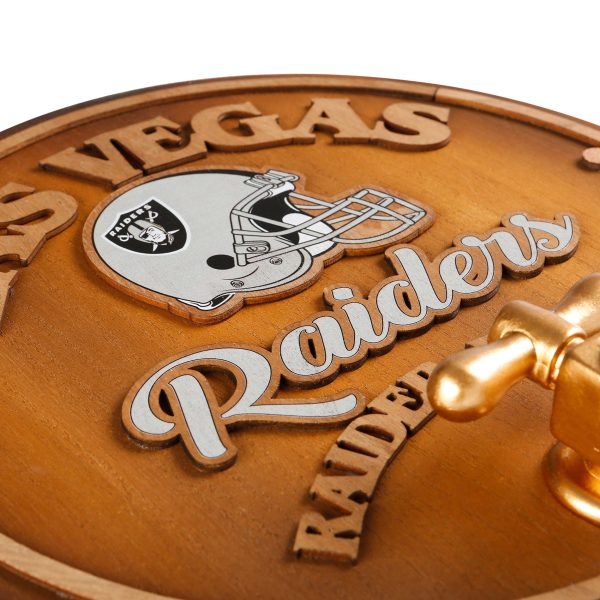 Las Vegas Raiders NFL Keg Tap Sign Supply - Image 4