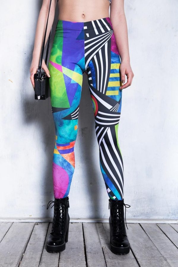Abstract Geometry Leggings Online Sale
